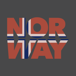 Norway - Flag Design T-Shirt