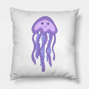 Purple Jellyfish Pillow