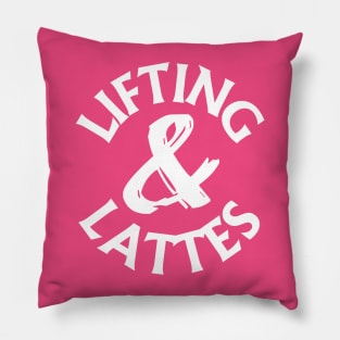 Lifting & Lattes Pillow