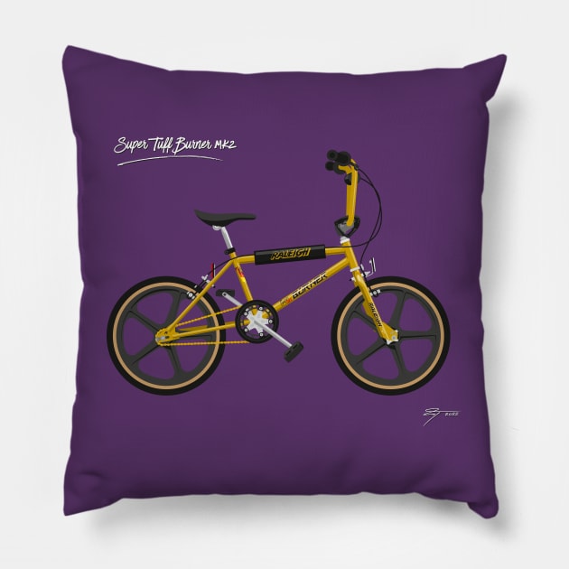 Raleigh Super Tuff Burner Mk 2 Pillow by Tunstall