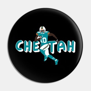 Cheetah, Tyreek 10 Miami Football themed Pin