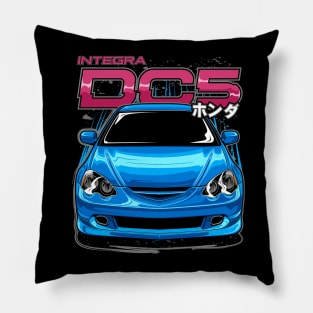 Integra DC5 Type R vector illustration for JDM car enthusiasts! Pillow