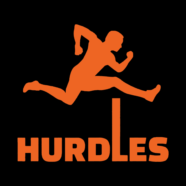 HURDLES orange by Athletics Inc