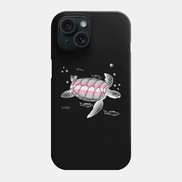 Demigirl Turtle Phone Case by Fusti