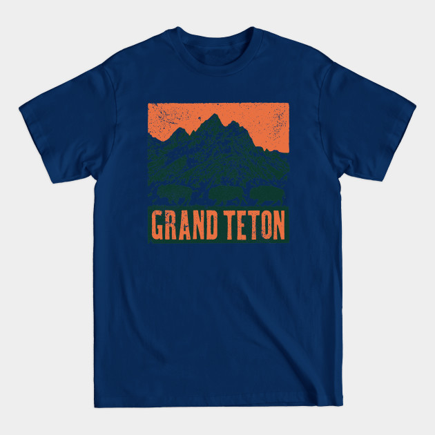 Disover Grand teton - Grand Teton National Park - T-Shirt