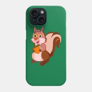 Christmas squirrel Phone Case