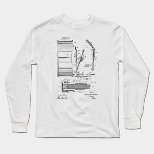 Largemouth Bass Drawing Long Sleeve T-Shirt