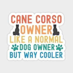 Cane Corso Owner Magnet