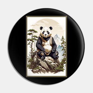 Wise Panda Pin