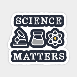 Science Matters Retro Vintage Magnet