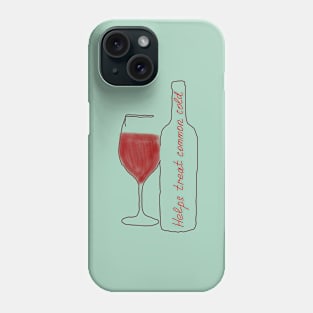 Benefits of red wine Phone Case