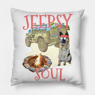 Jeepsy Soul German Shepherd Pillow