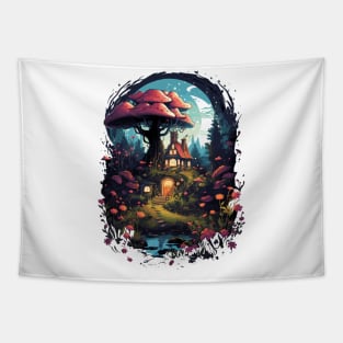 Mystic Grove: Woodland Retreat Tapestry