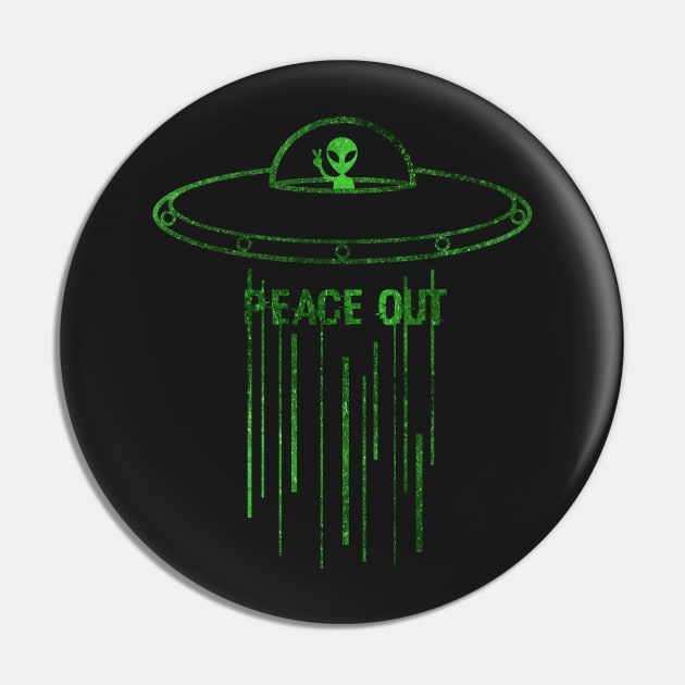 Peace Out Pin by NinjaKlee