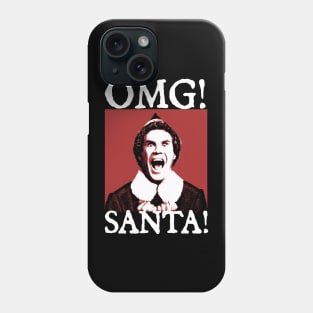 omg santa Phone Case