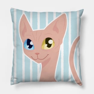 Sphynx Kitty Pillow