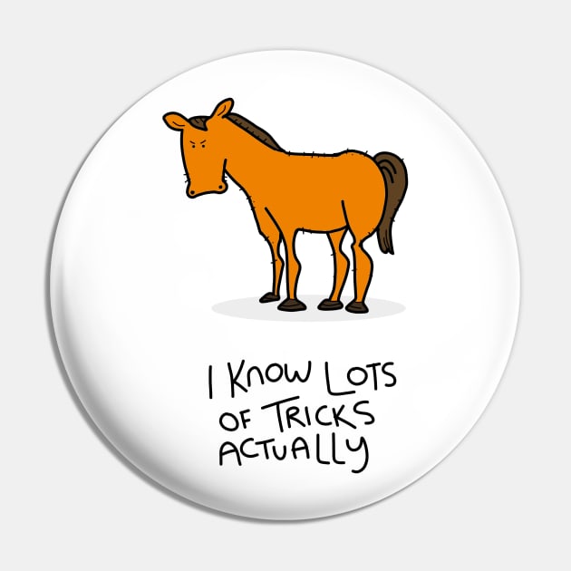 Grumpy Pony Pin by grumpyanimals