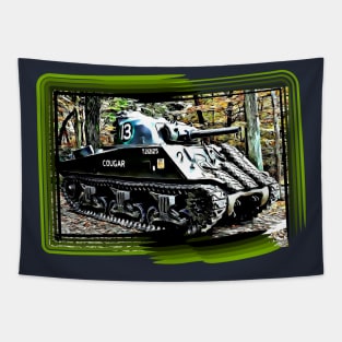 M4 Sherman Tank Tapestry