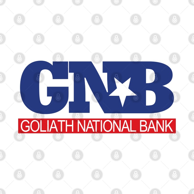 GNB Goliath National Bank by tvshirts