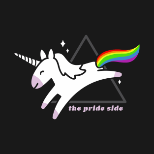 The pride side of lgbtqia+ T-Shirt