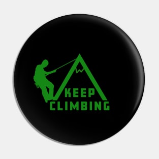 Keep Climbing Pin