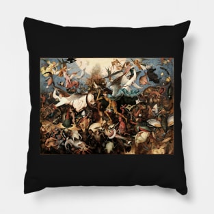 The Fall of the Rebel Angels - Pieter Bruegel the Elder Pillow