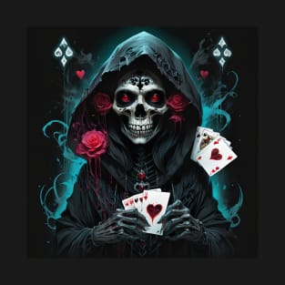 Poker Skeleton Game T-Shirt