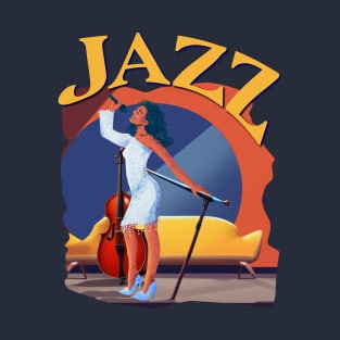 Jazz -singing at the cocktail hour T-Shirt