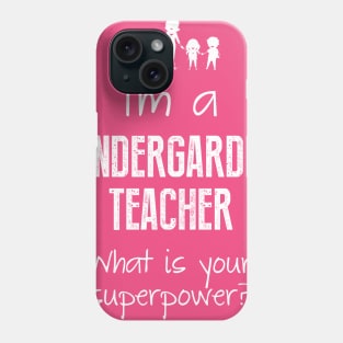 KINDERGARTEN T-SHIRT Phone Case