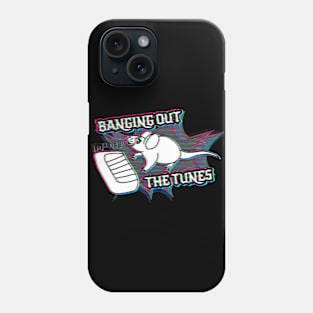 Banging Out The Tunes (Glitched Version) Phone Case