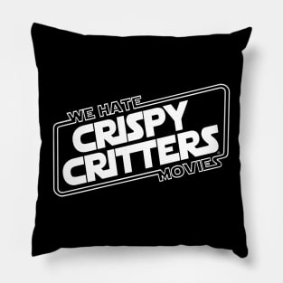 Crispy Critters (White) Pillow