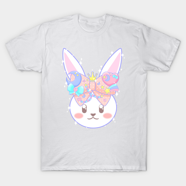 Fairy Kei Decora Bunny - Pastel - T-Shirt