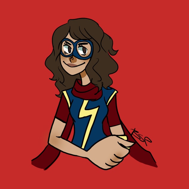 Ms Marvel by MershadiesArt