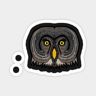 Great Grey Owl Magnet