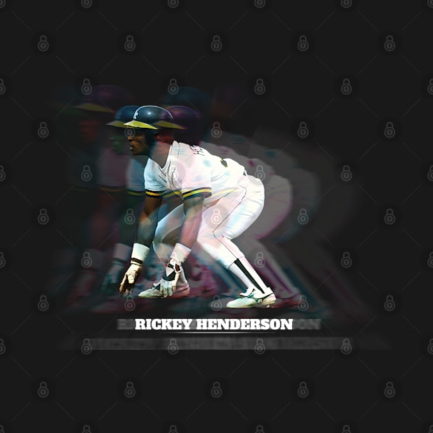 Rickey Henderson by mobilunik