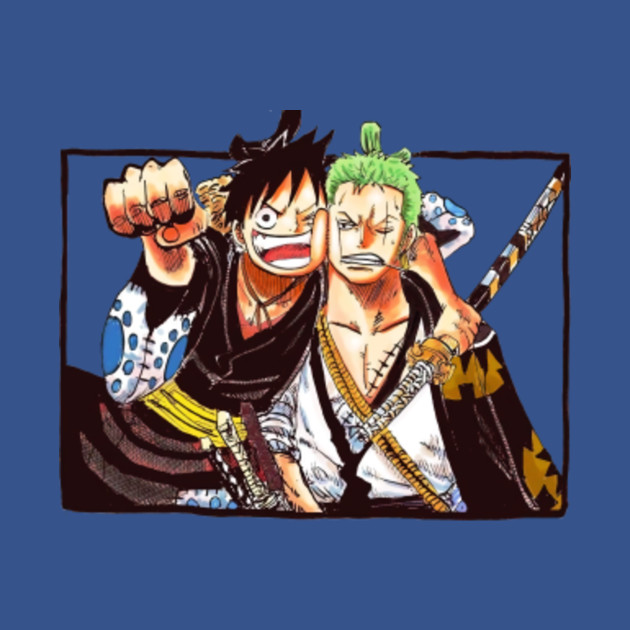 Disover duet zoro and luffy - Luffy One Piece - T-Shirt