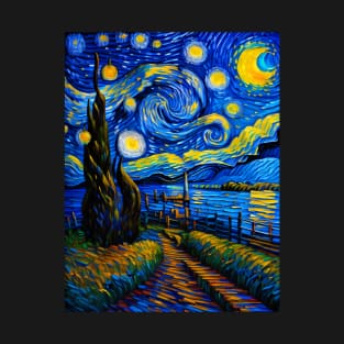 Cape cod in starry night T-Shirt