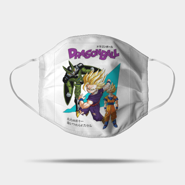 Dragon Ball Z Cell Manga Dragonball Z Mask Teepublic