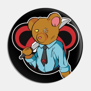 Business Bear Pin