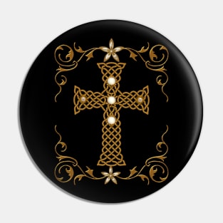 The celtic cross Pin