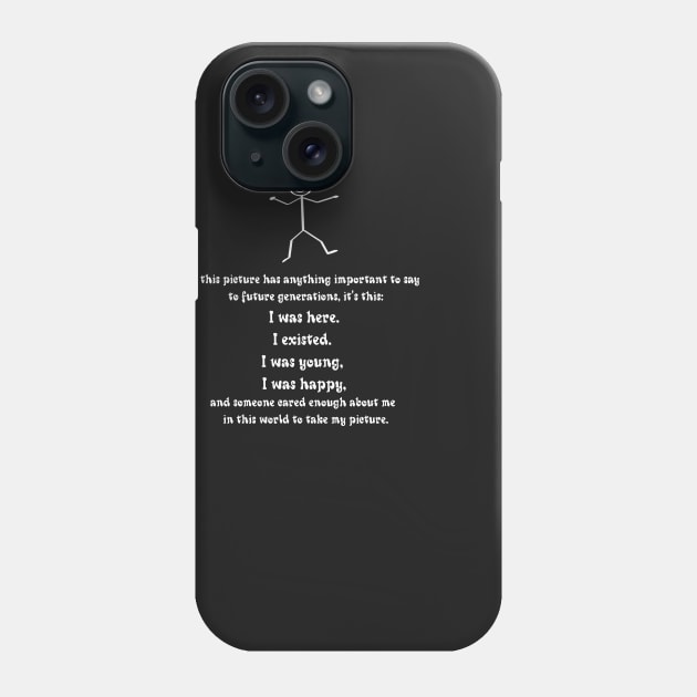 Stickman Phone Case by stefy