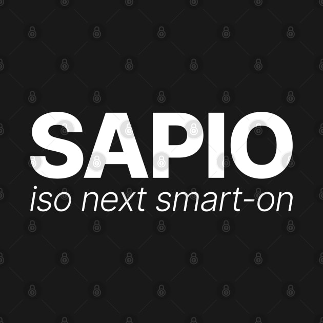 Sapio, ISO my Next Smart-On by codeWhisperer