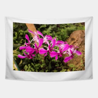 Purple orchid Tapestry