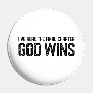 I've read the final chapter, GOD WINS | DW Pin