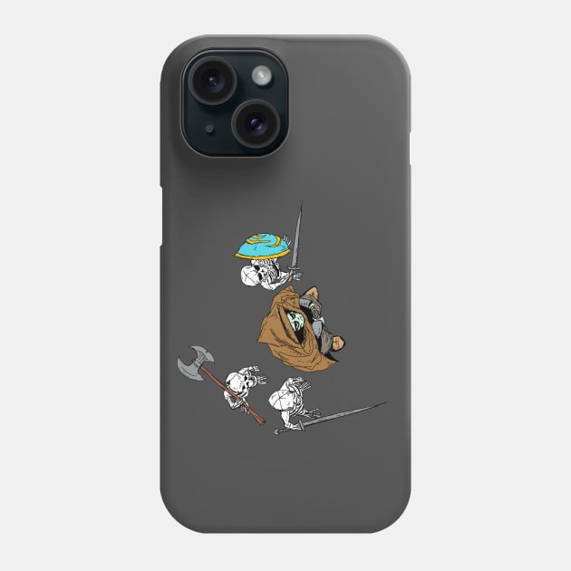 Sketchy Necromancer Phone Case by Hominid