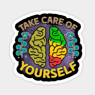 Mind Matters: Spread Positivity and Self-Care Awareness Magnet