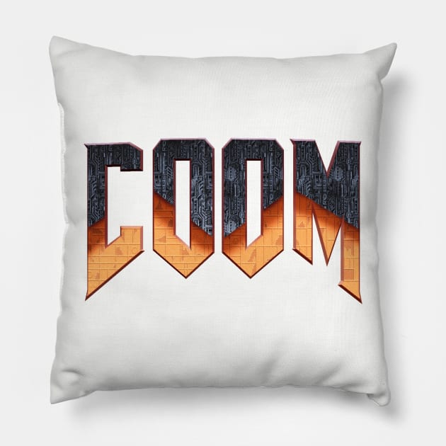 Coom Pillow by sketchfiles