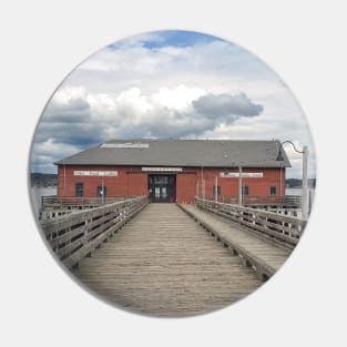 Coupeville Washington Historic Red Wharf Pin