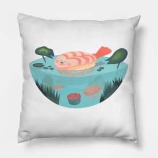 Sushi Fish Pillow