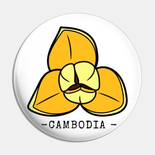 Cambodia Country Flower - Romduol Pin